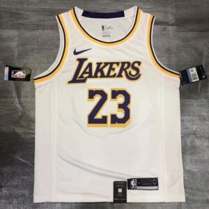 LeBron James White Mens Player Jersey