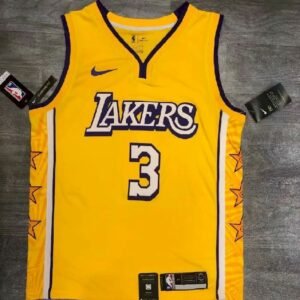 Anthony Davis Yellow City Edition Mens Player Jersey