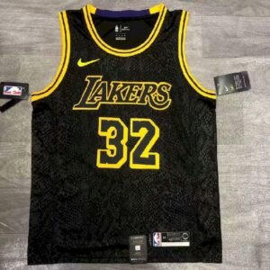 Earvin Johnson Black Mamba Mens Player Jersey