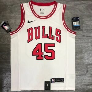 Michael Jordan Mens White Player Jersey – Classic Edition