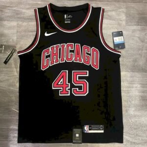Michael Jordan Mens Black Player Jersey – Classic Edition