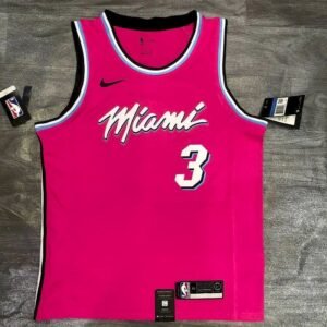 Dwyane Wade Mens Pink Player – Retro Classic Edition