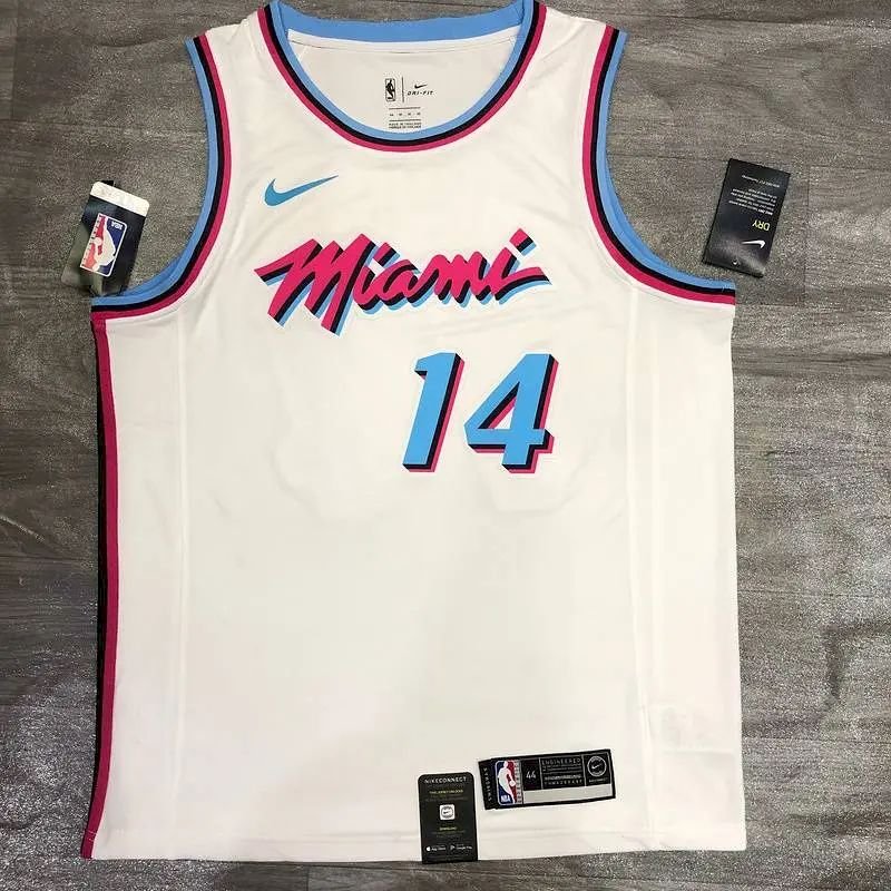 Tyler Herro Mens White Player – Retro Classic Edition