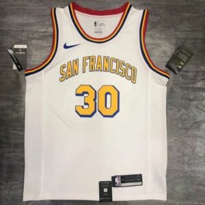 Stephen Curry Mens White Player Jersey – San Francisco Classic Edition