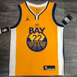 Andrew Wiggins Mens Yellow Player Jersey – Statement Edition