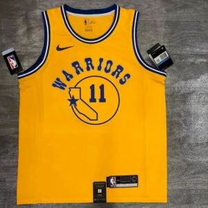 Klay Thompson Mens Yellow Player Jersey – Classic Edition