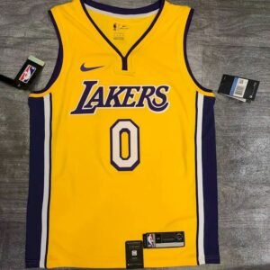 Kyle Kuzma Mens Yellow Player Jersey – Retro Classic Edition