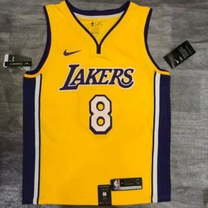 Kobe Bryant Mens Yellow Player Jersey – Retro Classic Edition