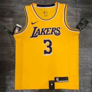 Anthony Davis Mens Yellow Player Jersey – Retro Classic Edition