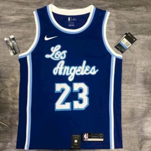 LeBron James Mens Blue Player Jersey – Retro Classic Edition