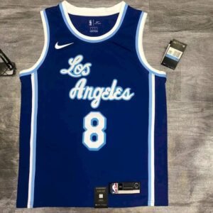 Kobe Bryant Mens Blue Player Jersey – Retro Classic Edition