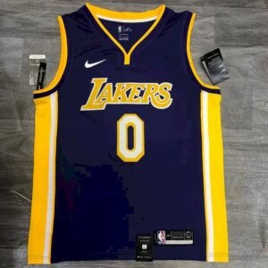 Kyle Kuzma Mens Purple Player Jersey – Retro Classic Edition