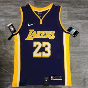LeBron James Mens Purple Player Jersey – Retro Classic Edition