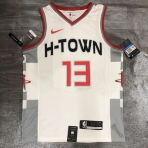 James Harden White Mens Player Jersey-City Edition