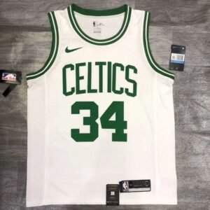 Paul Pierce White Mens Player Jersey-Association Edition