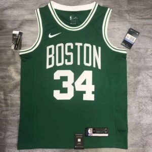 Paul Pierce Mens Green Player Jersey- Icon Edition