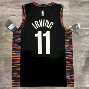Kyrie Irving Mens Black Player Jersey- City Edition
