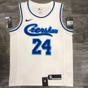 Kobe Bryant Mens White Player Jersey – Retro Classic Joint Edition