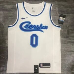Kyle Kuzma Mens White Player Jersey – Retro Classic Joint Edition