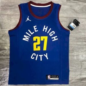 Jamal Murray Mens Blue Player Jersey- City Edition