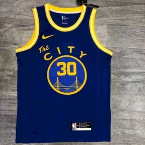 Stephen Curry Mens Blue Player Jersey – Classic Edition