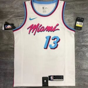 Bam Adebayo Mens White Player Jersey – Classic Edition