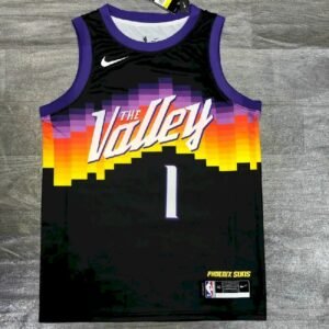 Maillot Homme Devin Booker Black Statement Player Jersey – City Edition