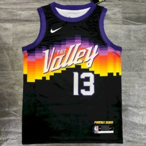 Maillot Homme Steve Nash Black Statement Player Jersey – City Edition