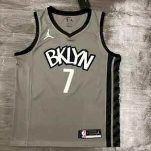 Maillot Homme Kevin Durant Gray 2020-21 Player Jersey – Statement Edition