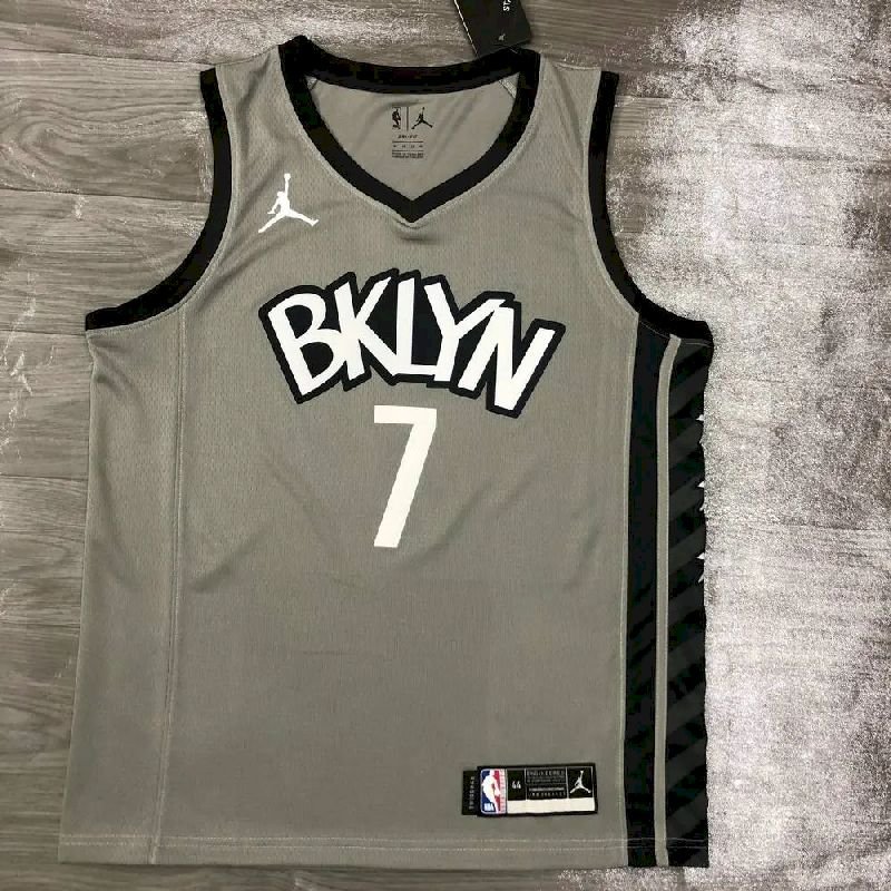 Maillot Homme Kevin Durant Gray 2020-21 Player Jersey – Statement Edition