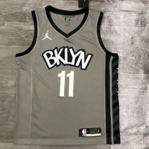 Maillot Homme Kyrie Irving Gray 2020-21 Player Jersey – Statement Edition