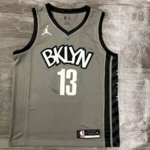 Maillot Homme James Harden Gray 2020-21 Player Jersey – Statement Edition