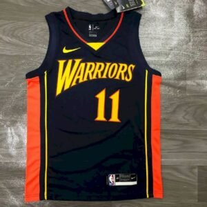 Maillot Homme Klay Thompson Navy Player – Retro Classical Edition