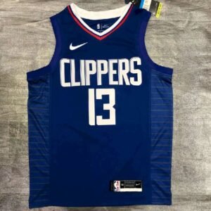 Maillot Homme Paul George Royal 2020-21 Player Jersey – Icon Edition