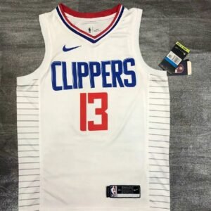 Maillot Homme Paul George White 2020-21 Player Jersey – Association Edition