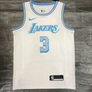Maillot Homme Anthony Davis White Player Jersey – City Edition