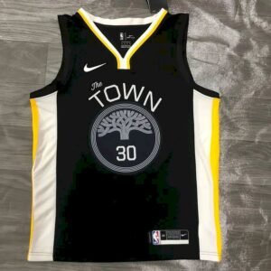 Maillot Homme Stephen Curry V-neck Black Player Jersey – Statement Edition