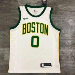 Maillot Homme Jayson Tatum White Player Jersey – City Edition