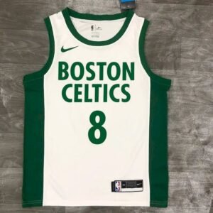 Maillot Homme Kemba Walker White 2020-21 Swingman Player Jersey – City Edition