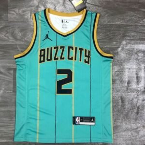 Maillot Homme LaMelo Ball Mint Green 2020-21 Swingman Player Jersey – City Edition
