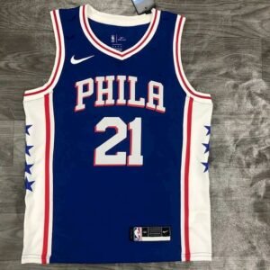 Maillot Homme Joel Embiid Royal 2020-21 Swingman Player Jersey – Icon Edition