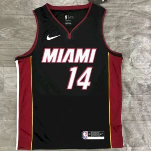 Maillot Homme Tyler Herro 2020-21 Black Swingman Player Jersey – Icon Edition