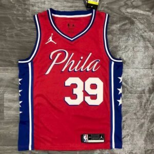 Maillot Homme Dwight Howard Red 2020-21 Swingman Player Jersey – Statement Edition