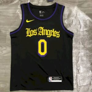 Maillot Homme Kyle Kuzma 2020-21 Black Swingman Player Jersey – Noche Latina