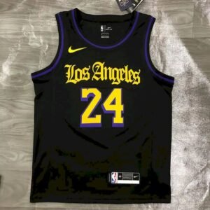 Maillot Homme Kobe Bryant 2020-21 Black Swingman Player Jersey – Noche Latina