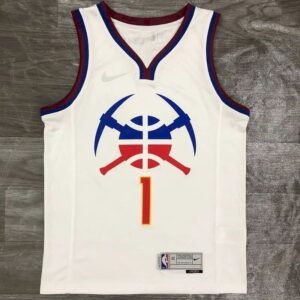 Maillot Homme Michael Porter Jr. White 2020-21 Swingman Player Jersey – Earned Edition