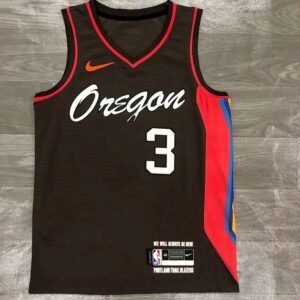 Maillot Homme C.J. McCollum Brown 2020-21 Player Swingman Jersey – City Edition