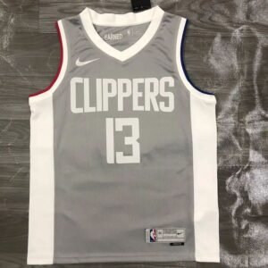 Maillot Homme Kawhi Leonard Gray 2020-21 Swingman Player Jersey – Earned Edition