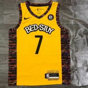 Maillot Homme Kevin Durant Yellow Swingman Player Jersey – Spread Love
