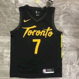 Maillot Homme Kyle Lowry Black Swingman Player Jersey – City Edition